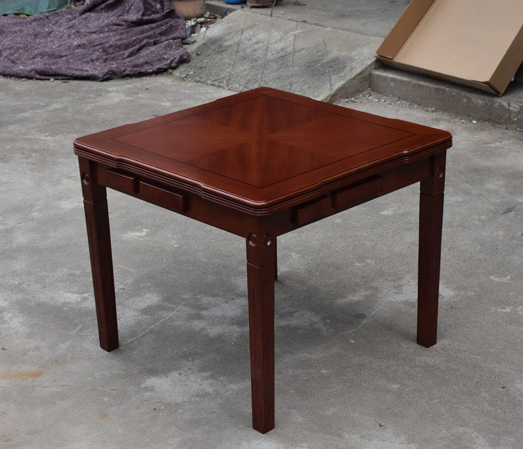 麻将桌实木餐桌两用简易易手家用棋牌牌桌象棋花茶机