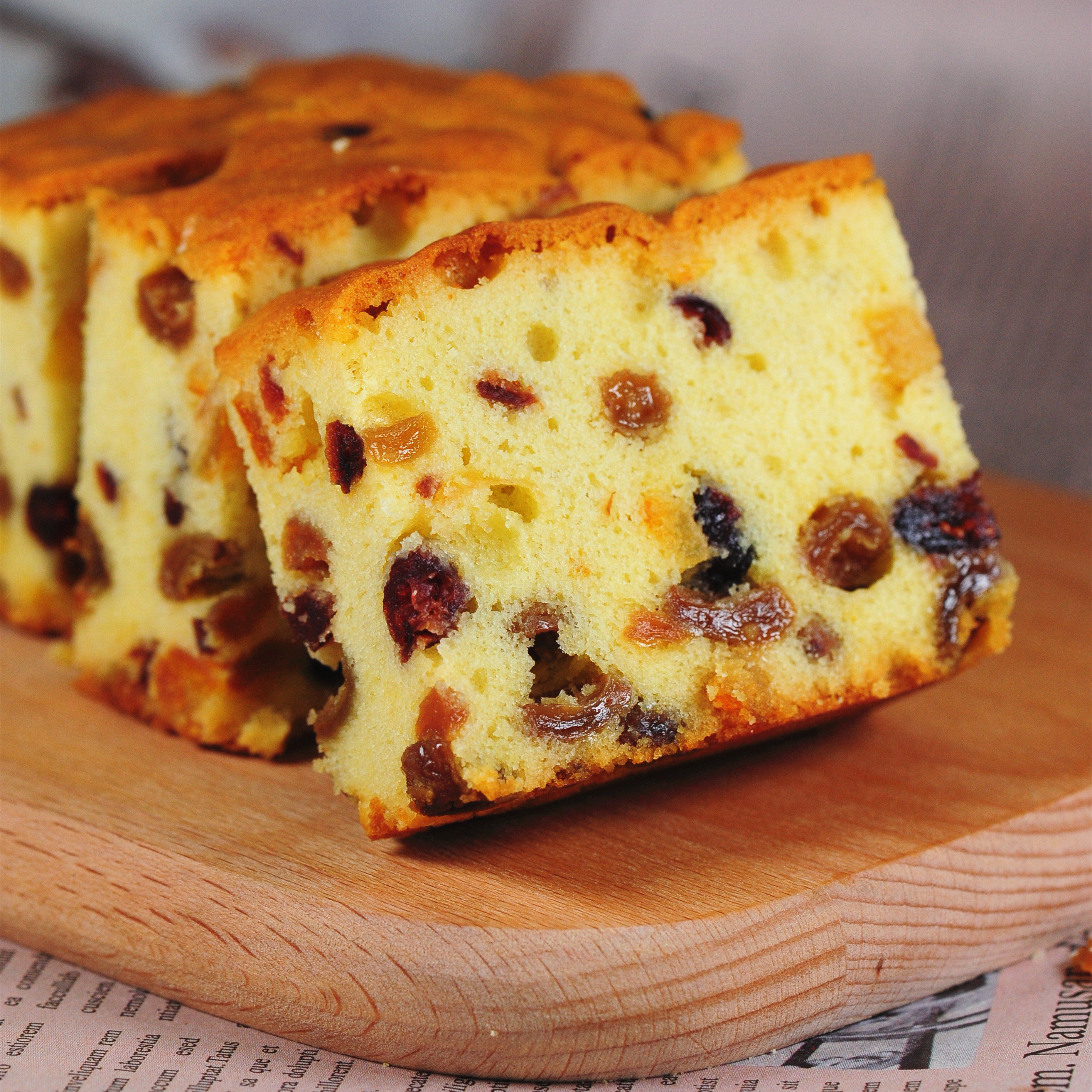 蛋糕上海特产老大250g葡萄干蔓越水果小吃西式传统西式糕点