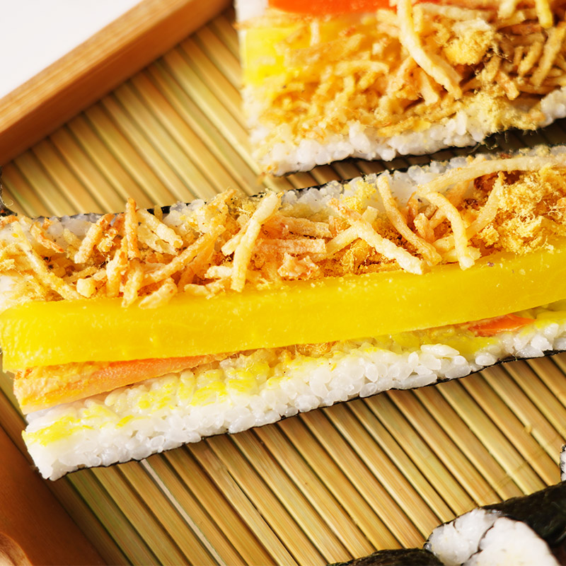 寿司萝卜条大根日式寿司材料食材日本韩国紫菜包饭腌萝卜黄配料调