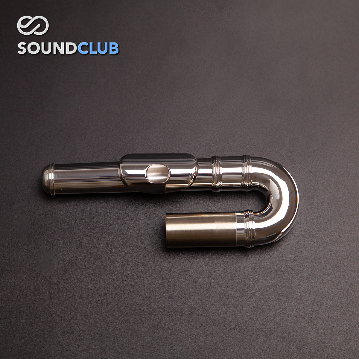 弯管笛头dizhao笛赵儿童长笛笛笛头弯镀银专业长笛