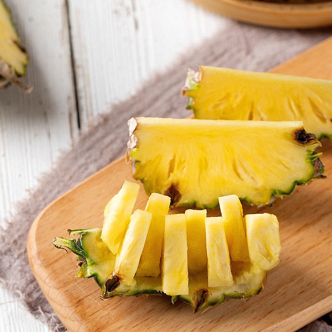 【果丰情】广东徐闻香水菠萝凤梨带箱5斤