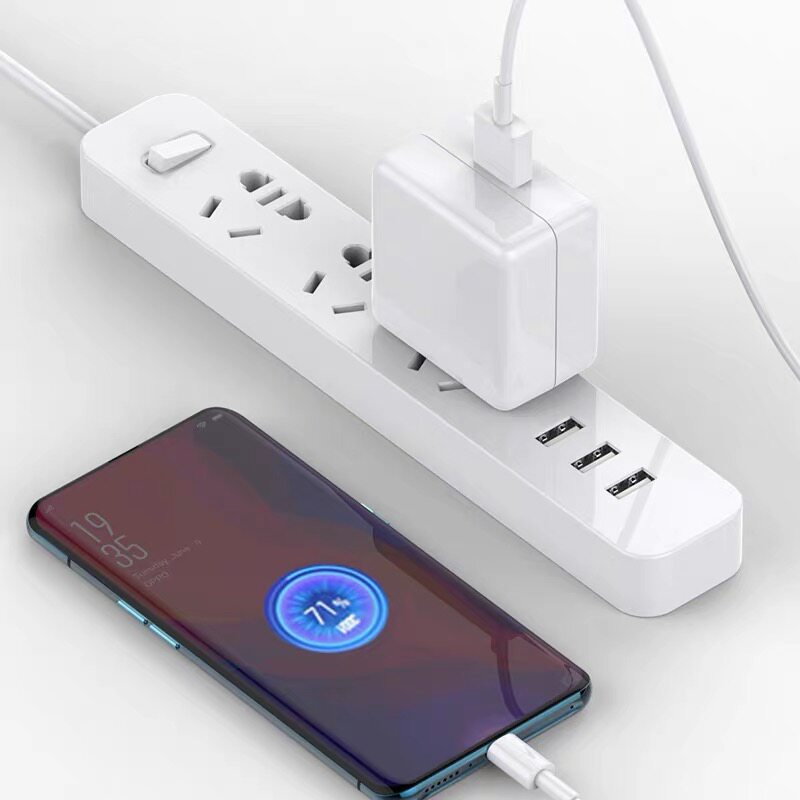oppoa9x适用a79a79t套装microusb2米加长电线快充手机充电器