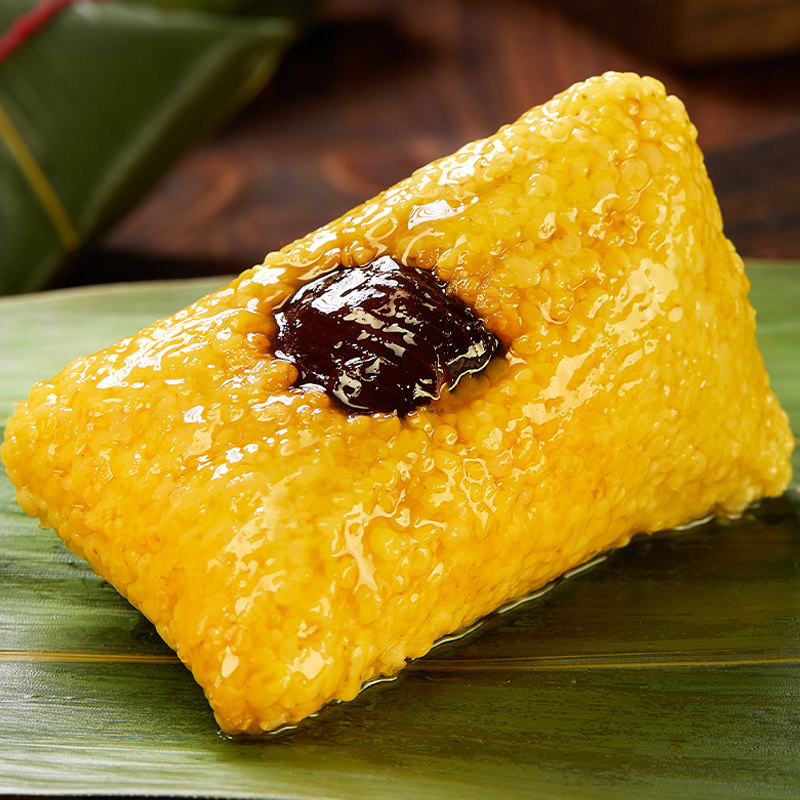 粽子黄米八宝包八宝手工速冻大黄糯米黑白蜜枣粽子