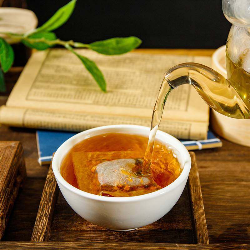 九州佰草集古法乌根黑豆桑葚干姜黑枣益智仁覆养生茶