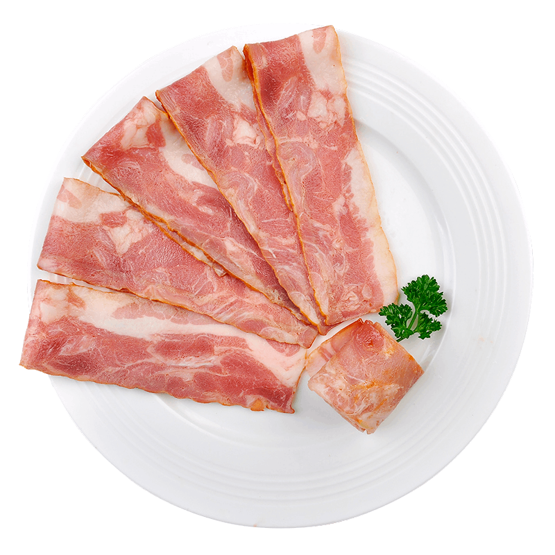 龙大肉食经典惠培根肉片500g猪肉鸡肉早餐烧烤手抓饼家用切片
