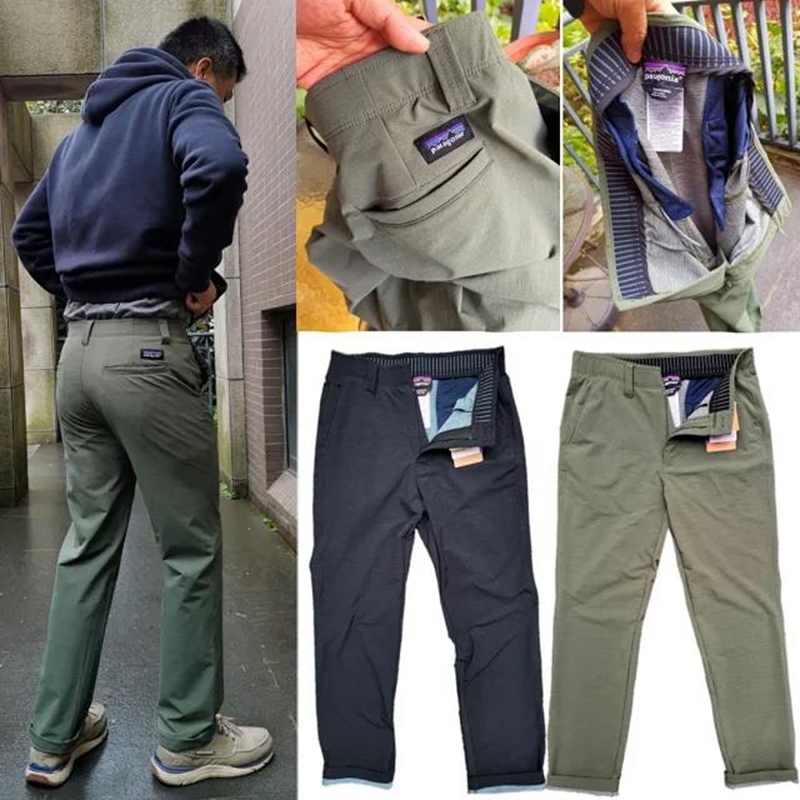PATA 男士户外速干裤城市休闲裤弹力快干舒适不闷 简约百搭户外裤