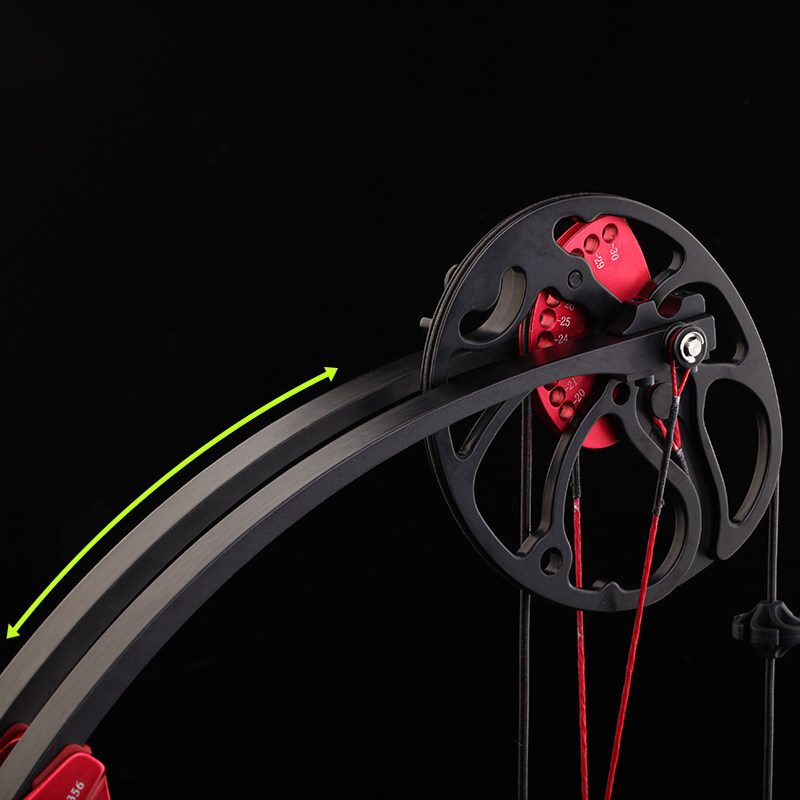 正品顶点t1复合弓箭传统曲直拉弓滑轮射击飞镖