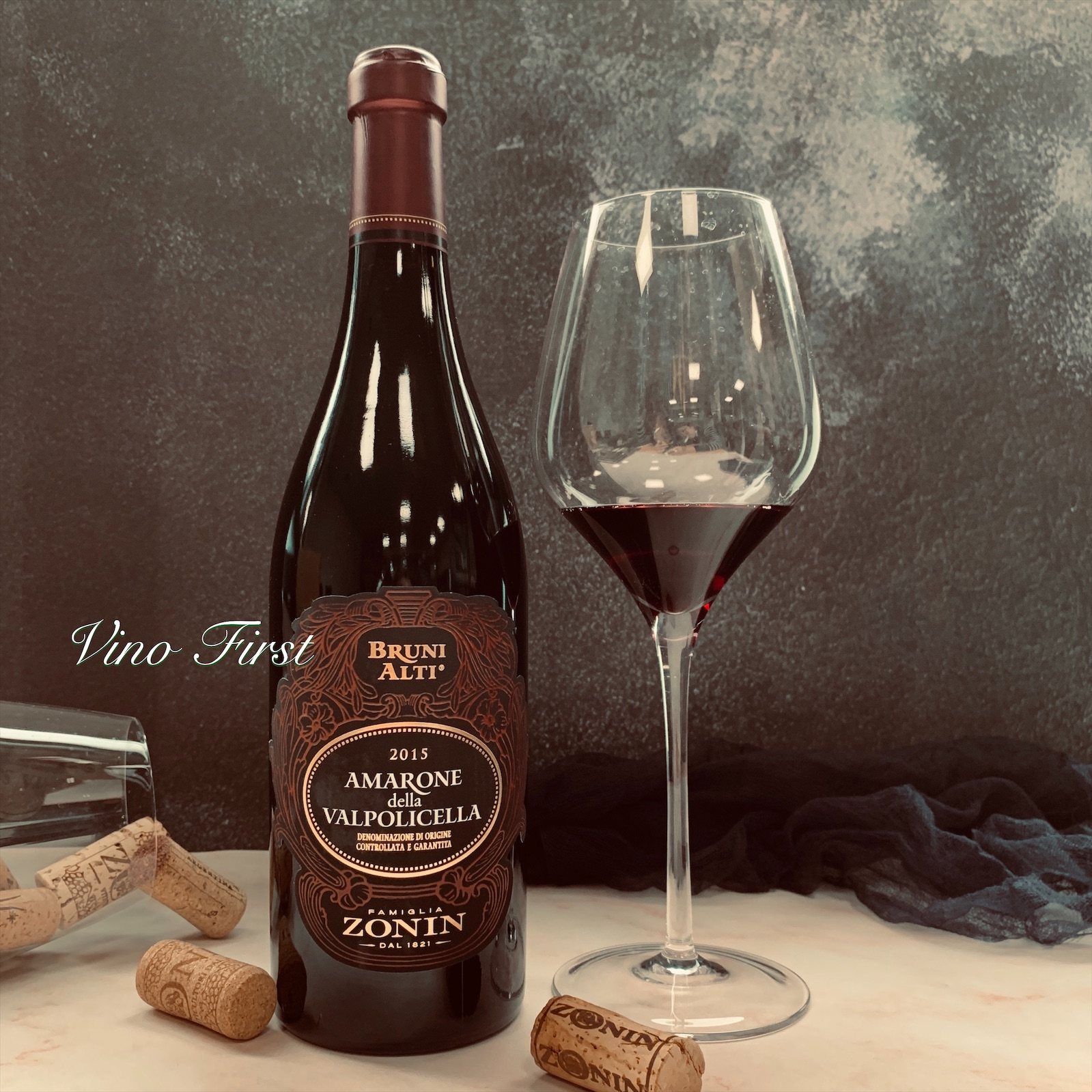 意大利卓林zonin阿玛罗尼amaronedocg红葡萄酒干红静态葡萄酒