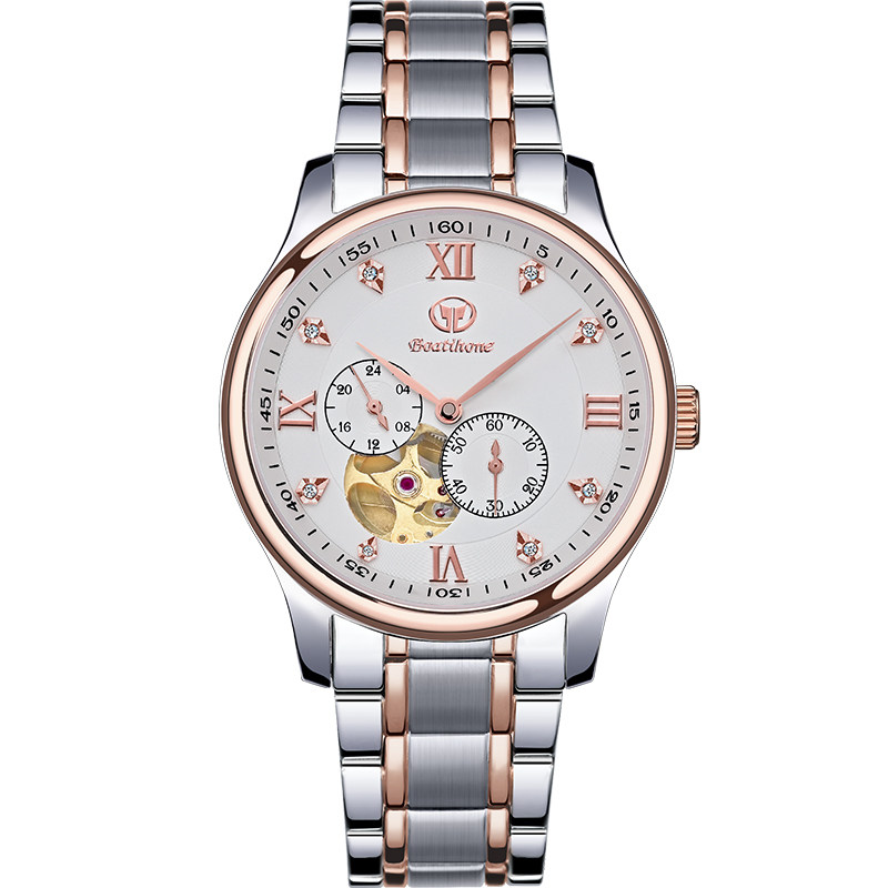 瑞士名牌正品手表男士商务镂空男表机械表防水十大名表品牌男款