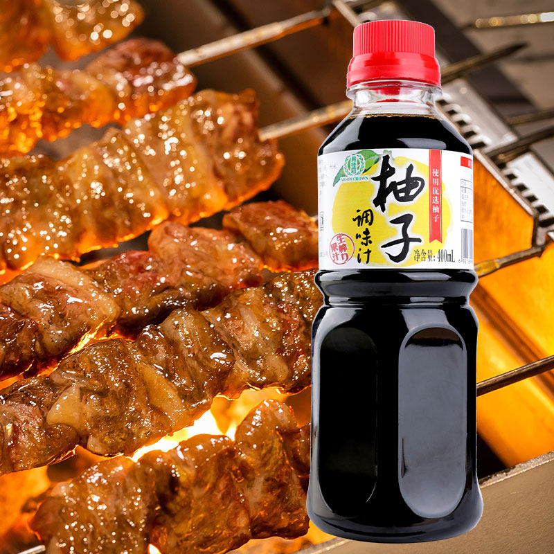 月桂冠柚子调味汁400ml日式酿造酱油日料调味品海鲜醋制品