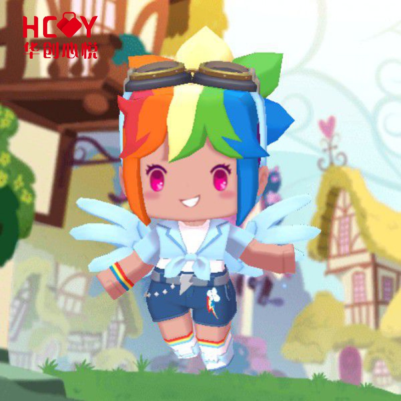 迷你世界皮肤角色永久激活币卡小红帽熊孩子少年游戏实物周边