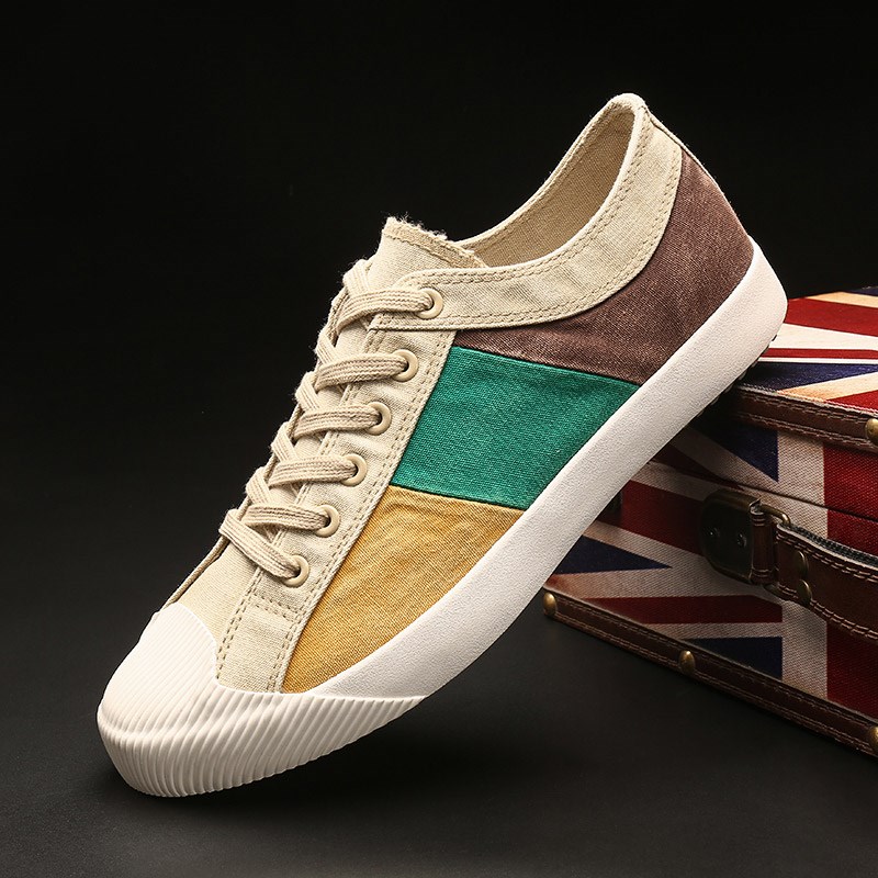 2020年新款秋季帆布鞋男鞋潮鞋韩版潮流休闲百搭夏季布鞋男士板鞋