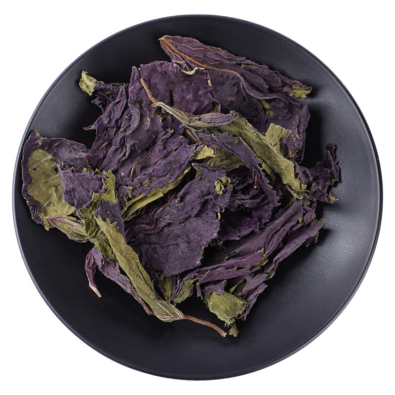 苏叶紫苏叶新鲜食用250g克中中药苏子叶子叶中药材山紫苏