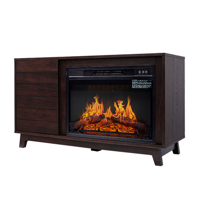 美式复古壁炉柜欧式暖风机民宿装饰柜简约婚礼壁炉架取暖电壁炉