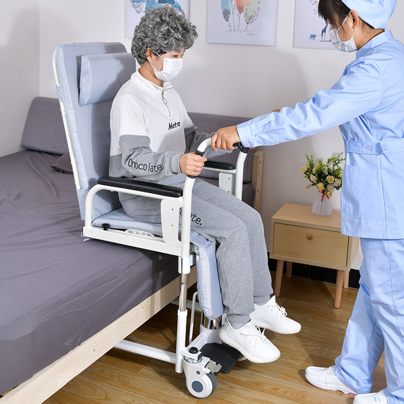 护理瘫痪老人移位机液压升降转移多功能移位家用助行器器械