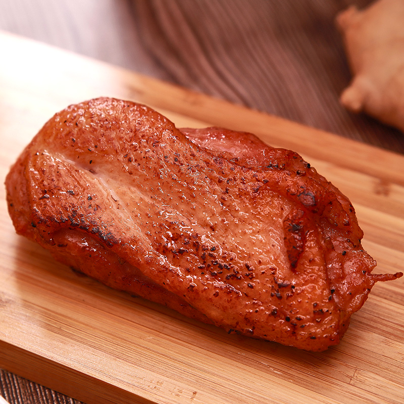 星百味烟鸭胸 烟熏鸭脯肉黑椒味原味 沙拉冷冻半成品加热即食320g