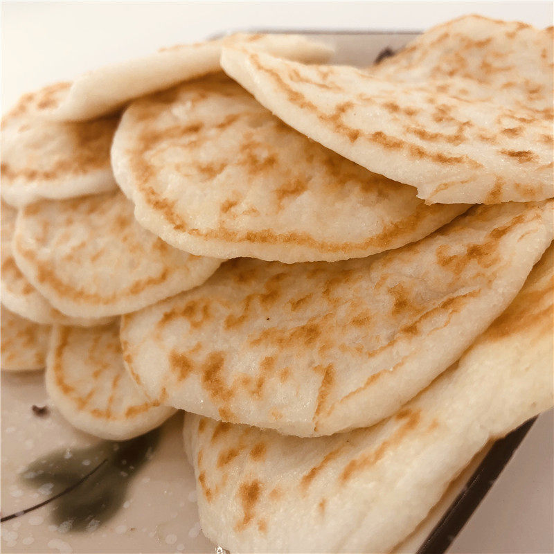 东北特产牛舌糯米面饼锅贴饼锅出溜大米饼子糯米