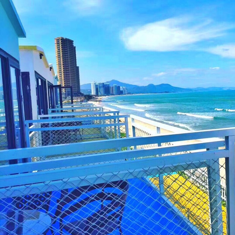 惠州惠东双月湾亲海小别墅新渔港度假村彩色民宿海边酒店近虹海湾