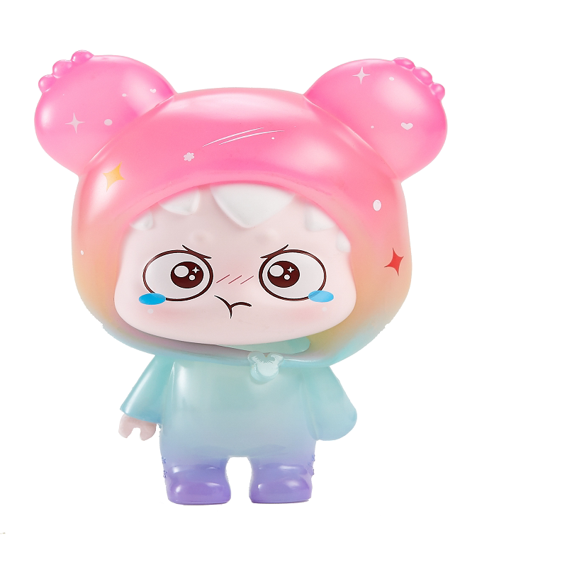 cqtoys潮奇kibbi帽兜cosplay系列盲盒全套限量鼠叔潮玩盲盒