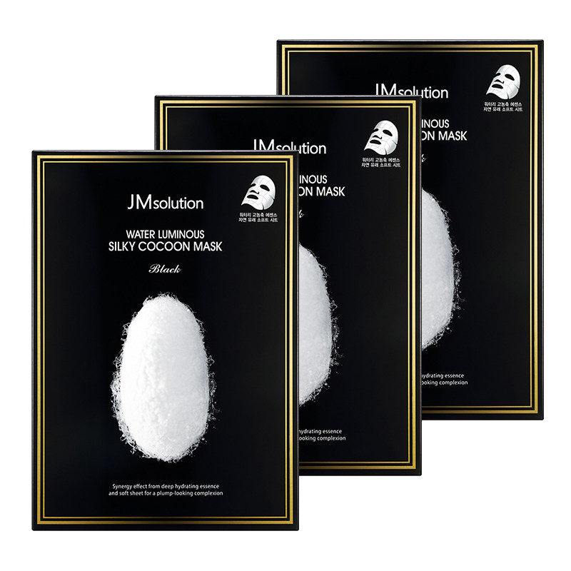 jm蚕丝面膜补水保湿美白清洁滋润收缩收缩肌贴片面膜
