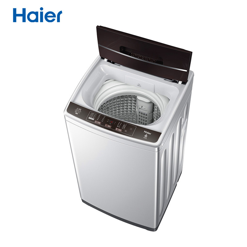 海尔洗衣机全自动9公斤家用直驱变频大容量一级能效 xqb90-bm1269