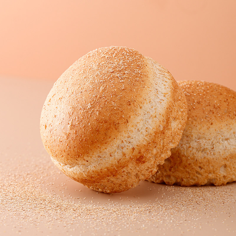 富翁记无蔗糖全麦代餐包蟹黄味面包整箱早餐速食懒人零食代餐饱腹