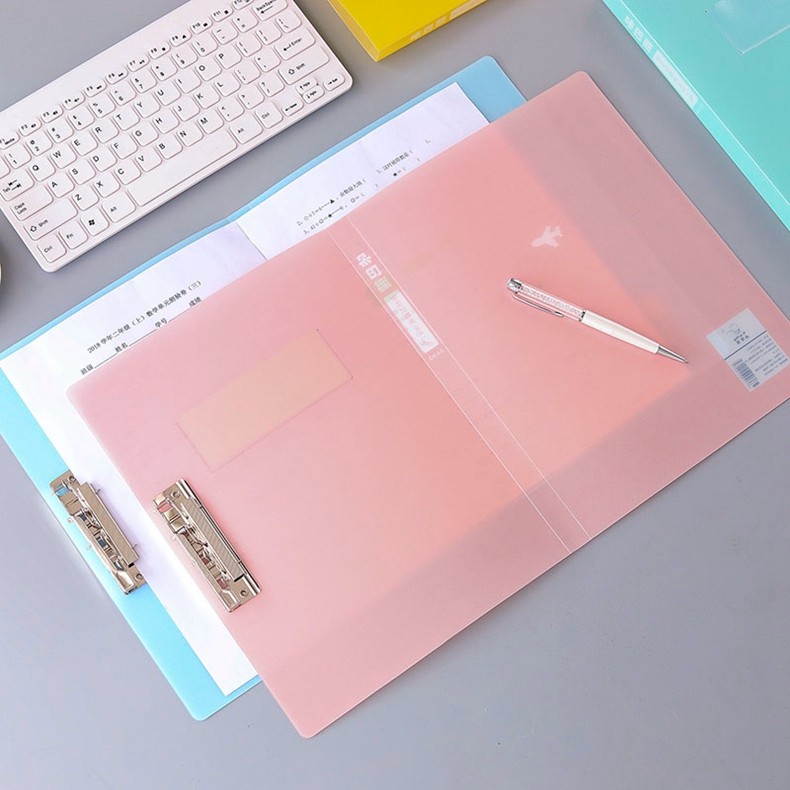 试卷a3整理学生板子对折考卷透明神器分类文件夹