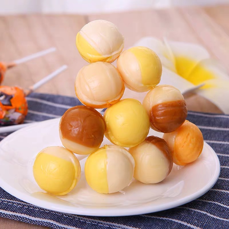 印尼进口优你康双味牛奶棒棒糖炼乳奶味零食儿童奶喜糖果水果味