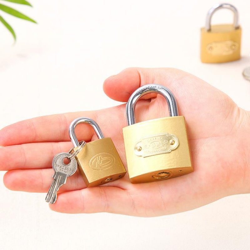 柜子抽屉行李箱家用挂锁门锁宿舍锁头挂锁