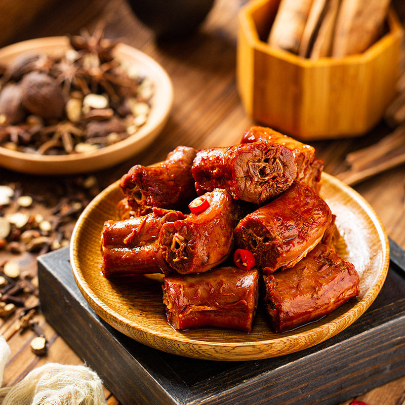卤弟鸭脖鸭翅锁骨整箱香辣小吃美食特产卤味熟食即食办公室零食