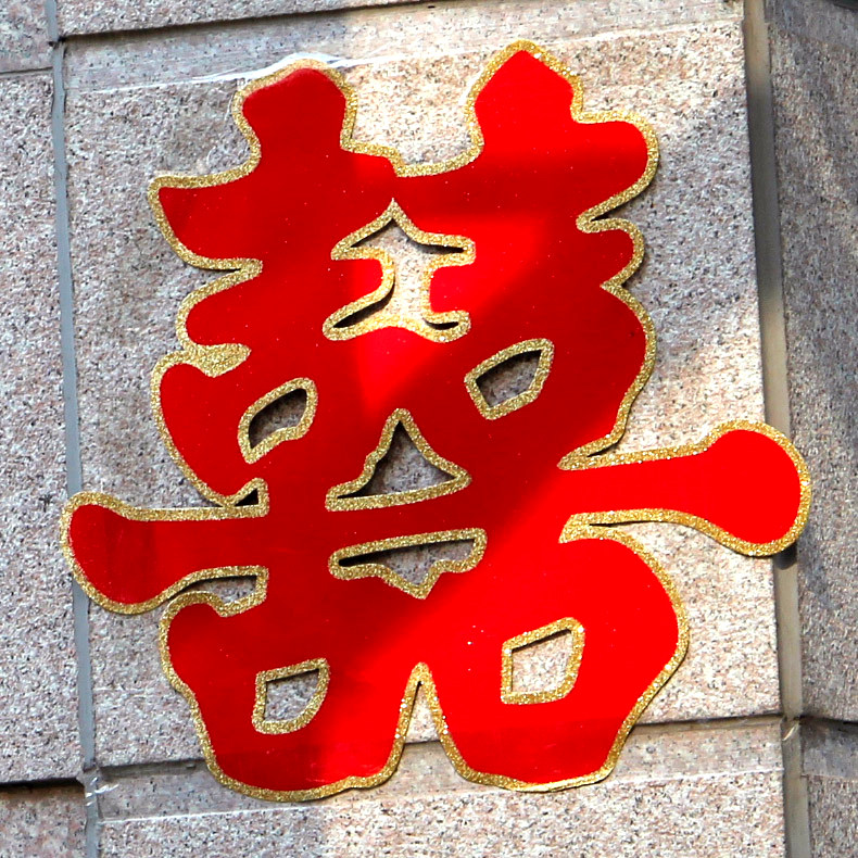 用品结婚专用喜字大门婚礼贴纸门贴婚房装饰喜字