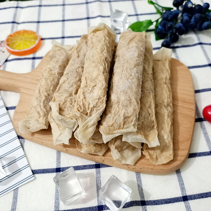五香虎皮35个油炸小吃手工豆腐皮鸡卷冷冻调理其它