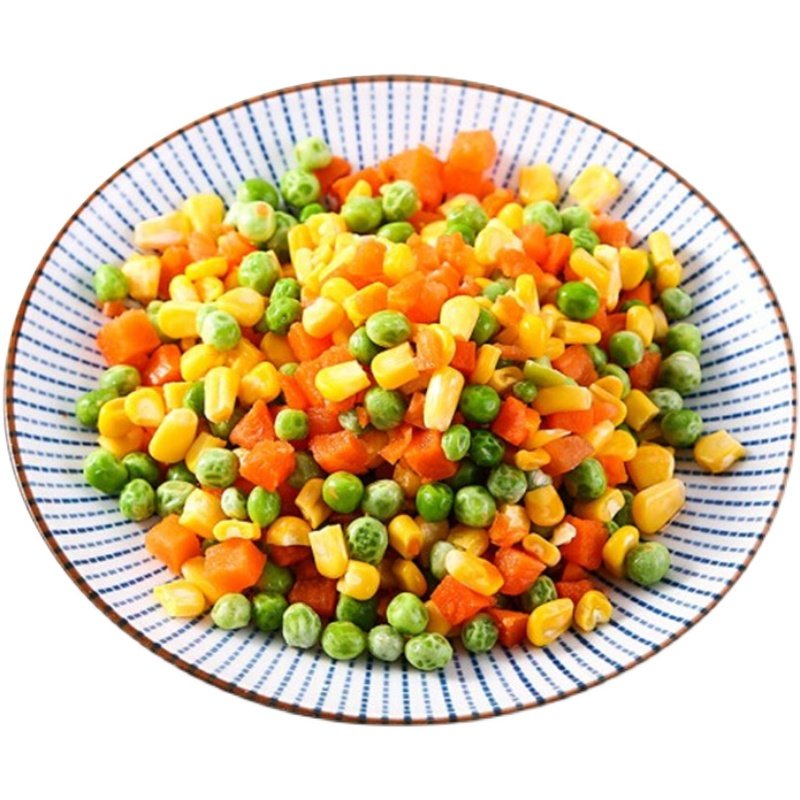 玉米粒什锦菜2斤冷冻蔬菜美式杂菜速冻青豆胡萝卜冷冻蔬菜
