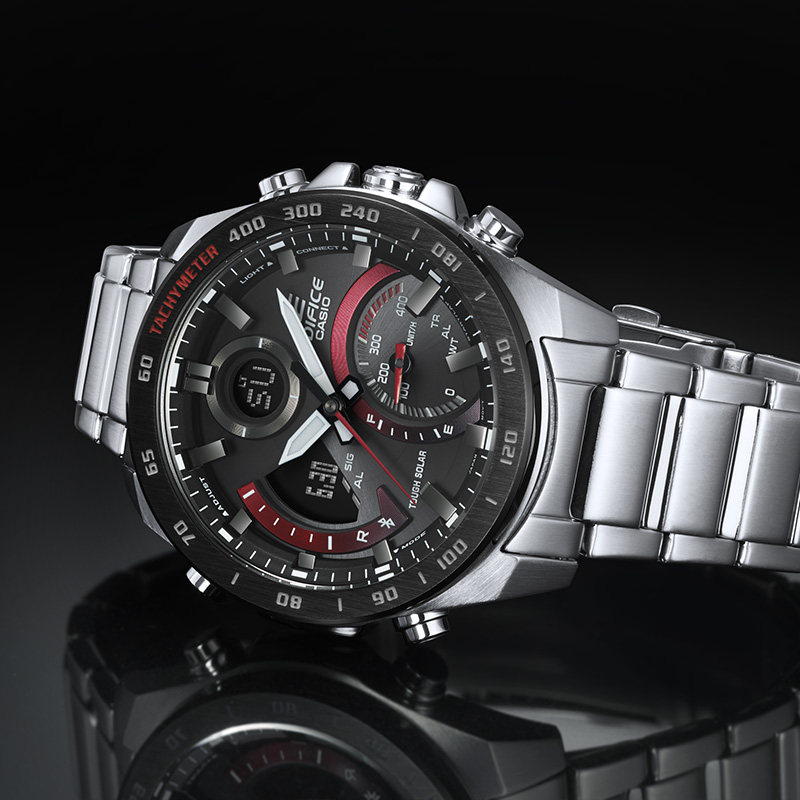 casio卡西欧手表edifice红牛赛车运动光能男士腕表日韩腕表