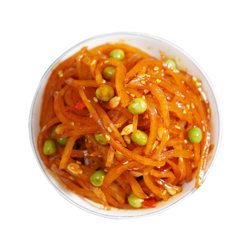 金丝五香咸菜即食500g琥珀琥珀金五仁酱菜香辣酱菜