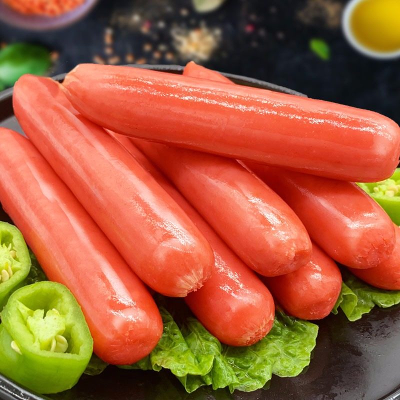 台湾热狗烤肠50根早餐香肠原味手抓家庭烤肉香肠