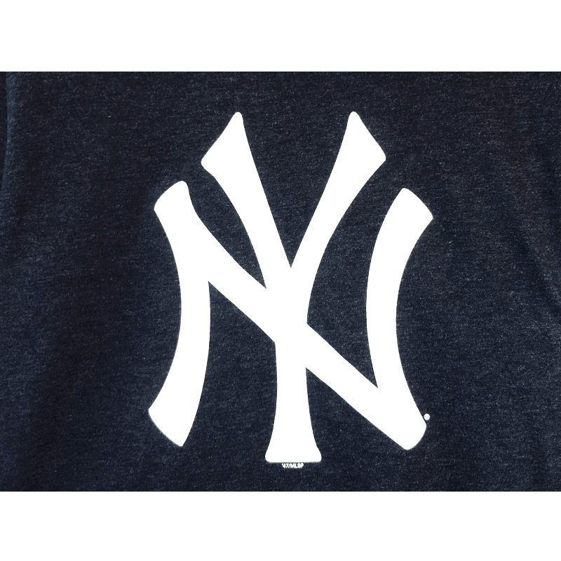 47brand联名mlb短袖男女情侣装夏季新款logo印花运动t恤