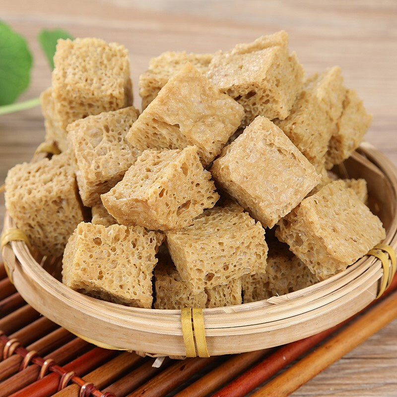烤麸干货凉拌拌菜大全火锅食材手工面筋块干其它干货