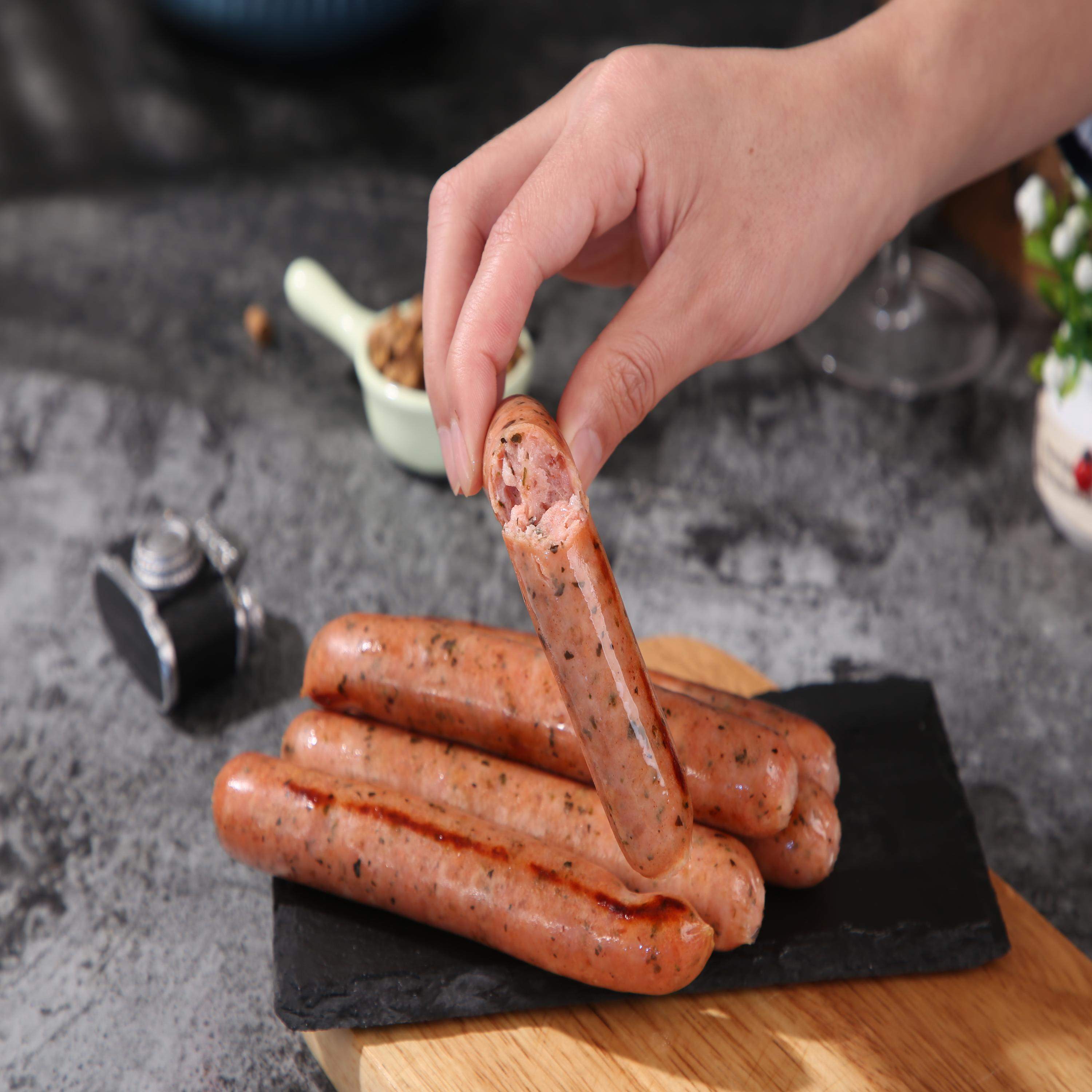 百倍17cm冷冻家用商用热狗大热烤肠18根倍德香肠