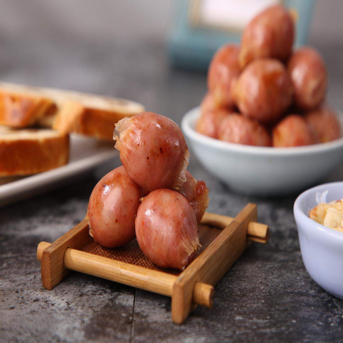 百倍倍德麻辣波波麦德龙小香香肠烤肠营养早餐香肠