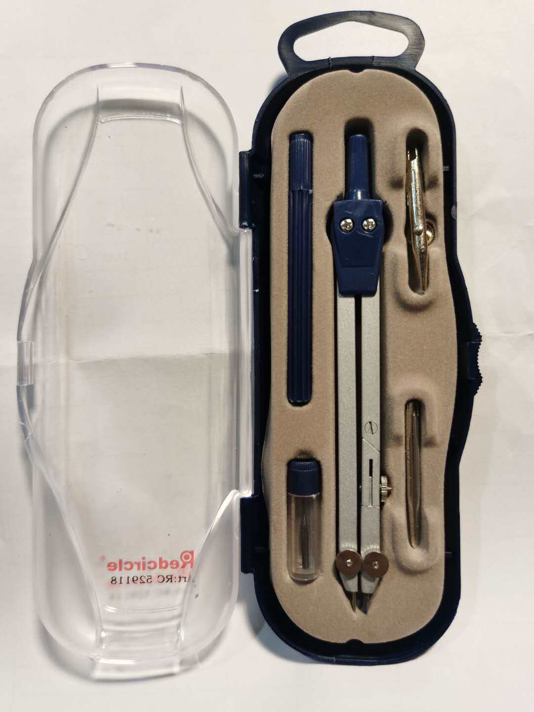 圆规施德楼绘图得力马培德红环金属铅笔圆规