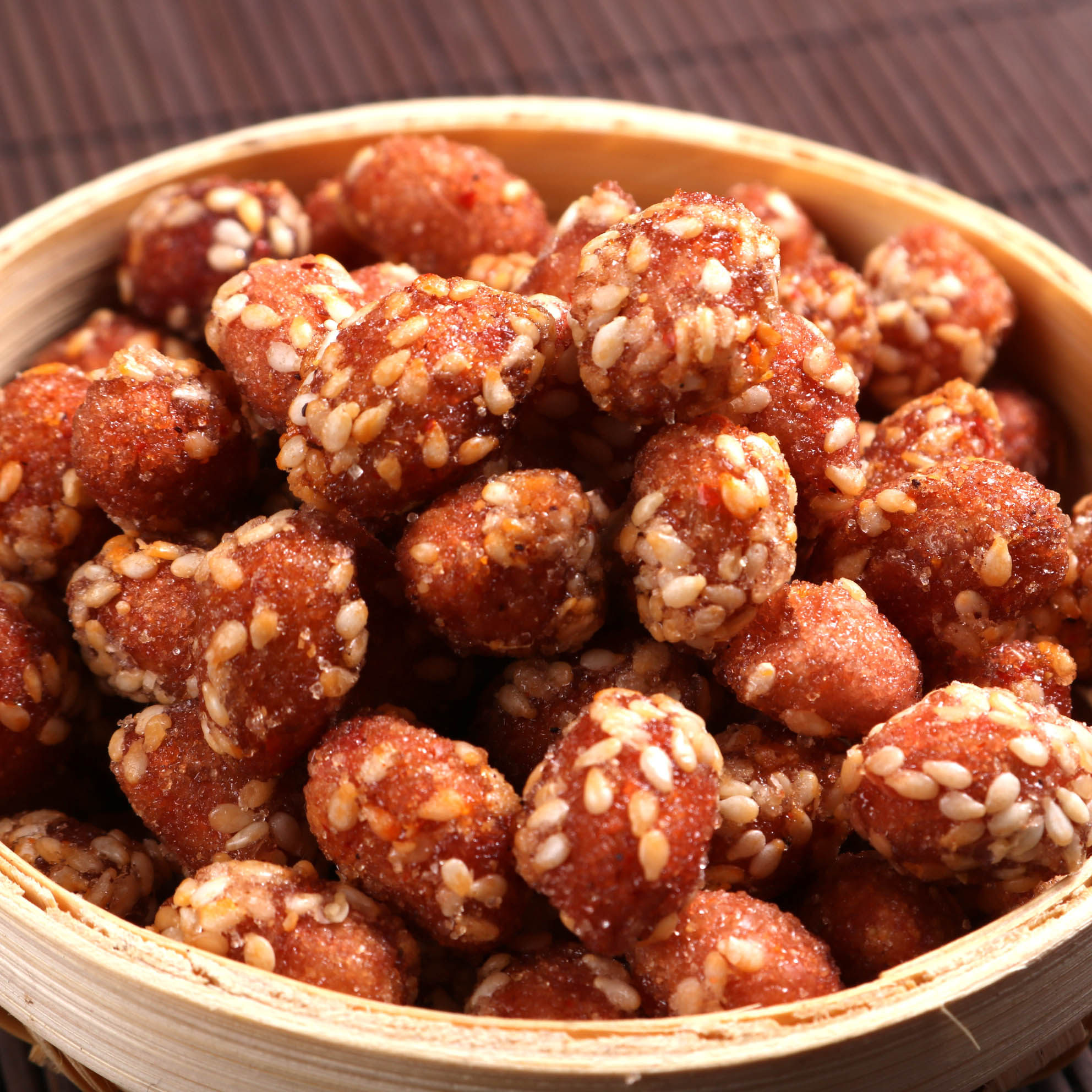 欲仙琥珀琥珀花花生米酥脆香辣蜂蜜蜜多味豆零食花生