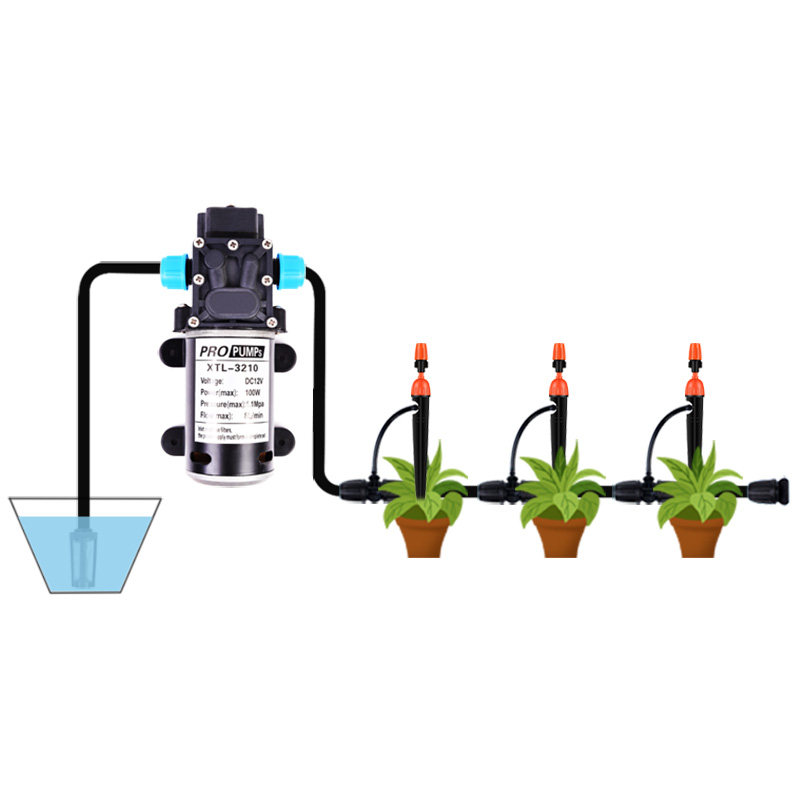 水泵自动浇花定时器自吸浇水懒人家用雾化喷头自动灌溉设备