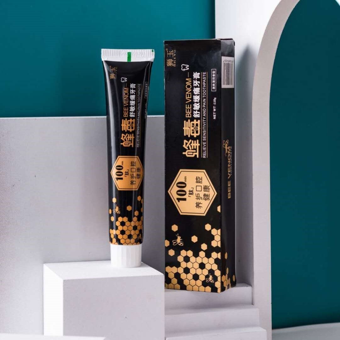 3支装狮玉siy蜂毒牙膏舒敏缓痛护龈健齿激爽薄荷抖音同款