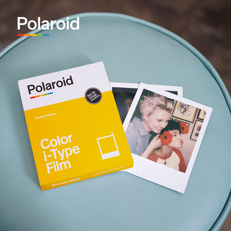 官方polaroid宝丽来拍立得相纸i-type白边彩色胶片8张21年6月