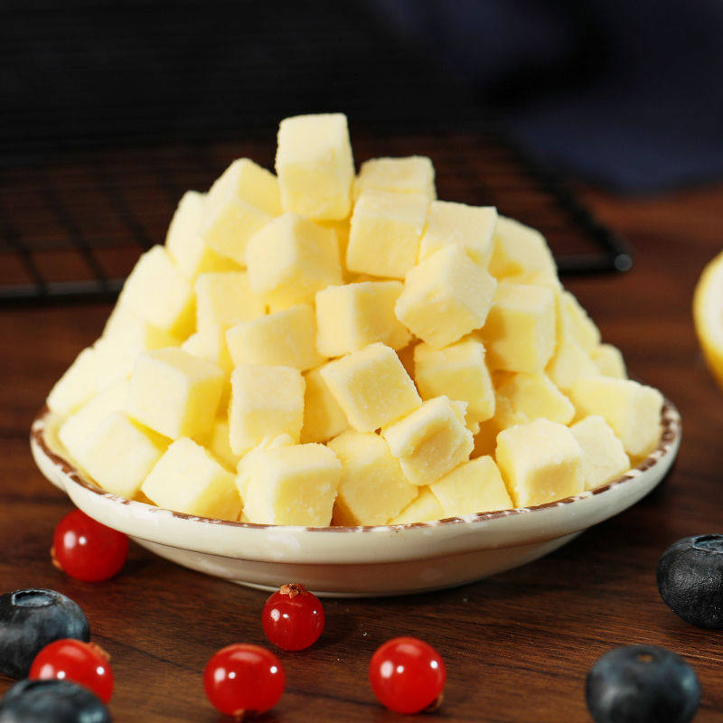 奶酪两点水高熔点熔点丁干酪干酪1kg耐高温烘烤芝士粒芝士新