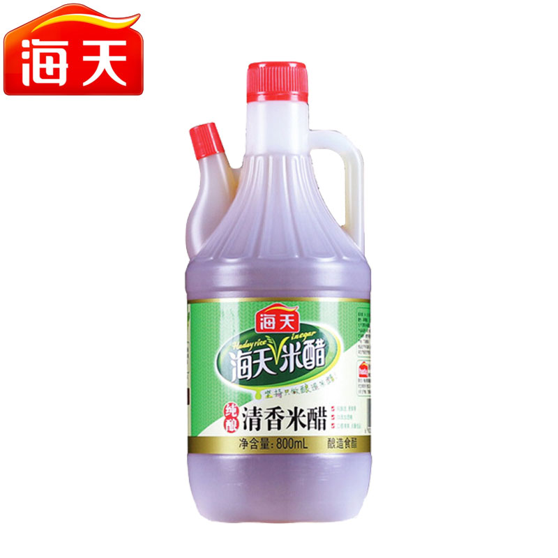 米醋海天清香800ml1壶调味蘸酱炒菜调料调味料醋制品