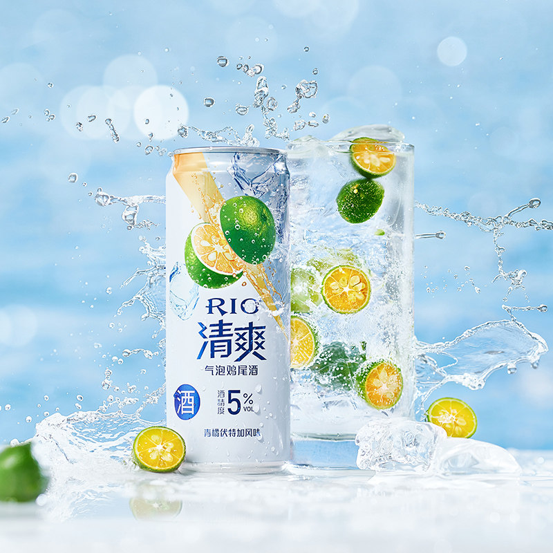 rio锐澳澳新清爽罐装330ml预调鸡尾酒