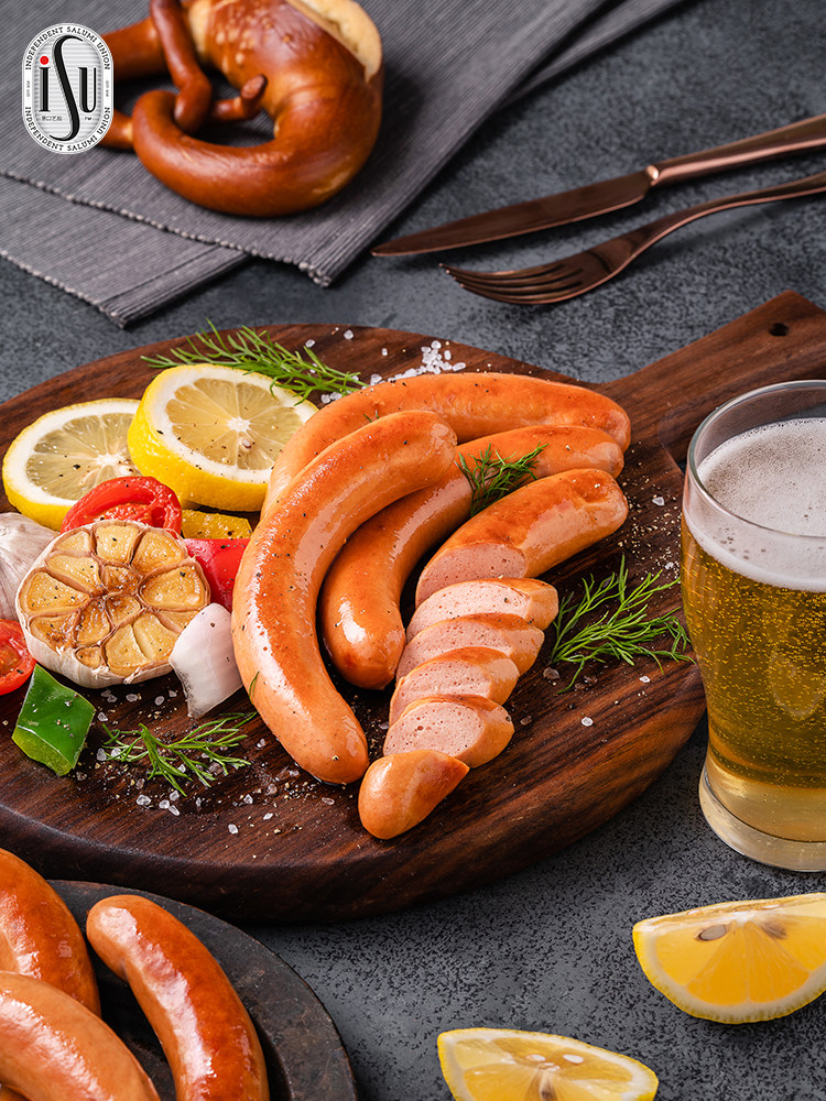isu意口艺脍法兰克福德国德式香肠早餐肠烤营养香肠