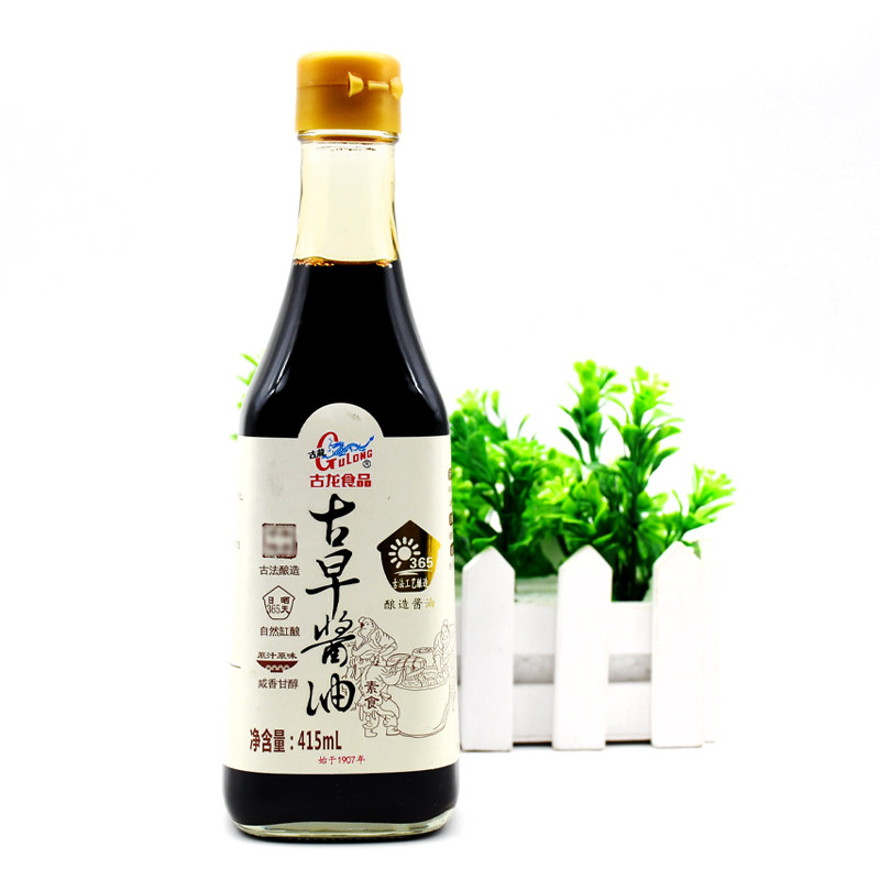 老抽生凉拌提鲜卤肉红烧烹调415ml酱油古早古龙酱油